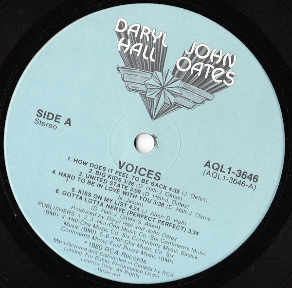 Daryl Hall & John Oates - Voices