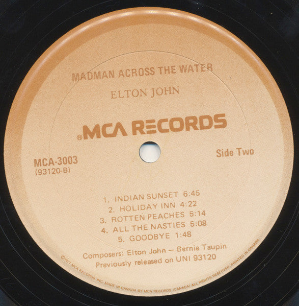 Elton John - Madman Across The Water -