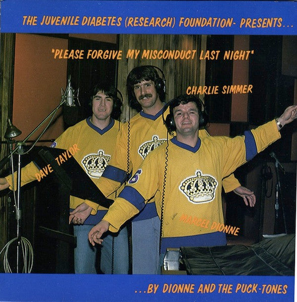 Phil Esposito And The Ranger Rockers / Dionne And The Puck-Tones - Hockey Sock Rock / Please Forgive My Misconduct Last Night - 1979