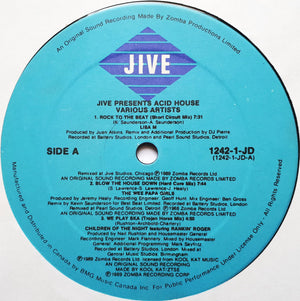 Various - Jive Presents Acid House - 1989