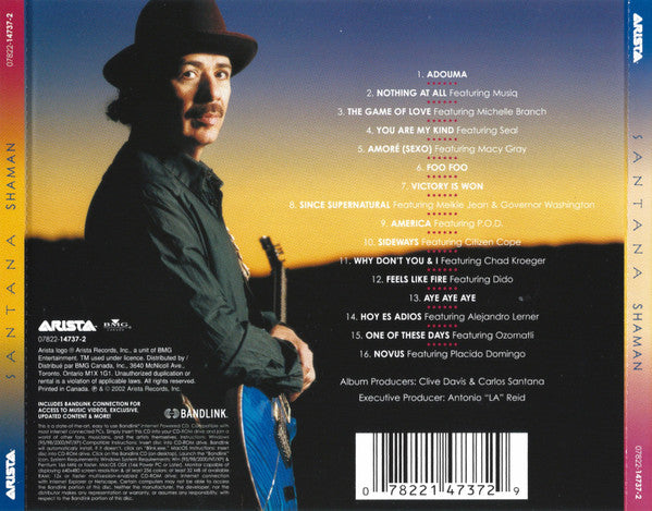 Santana - Shaman (CD) - 2002