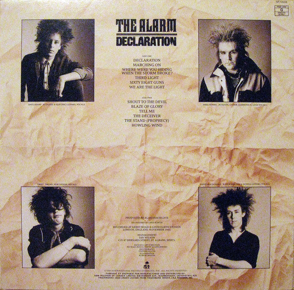 Alarm, The - Declaration - 1984