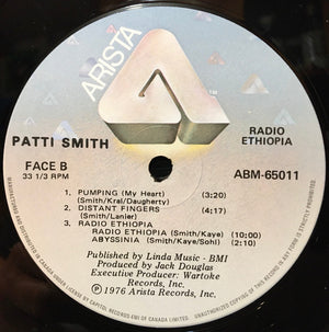Patti Smith Group - Radio Ethiopia -