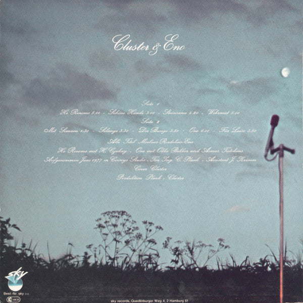 Cluster & Brian Eno - Cluster & Eno - 1977