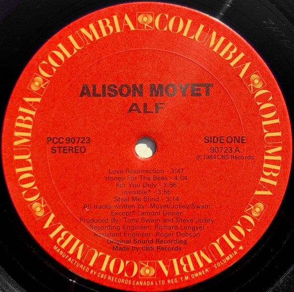 Alison Moyet - Alf - 1985