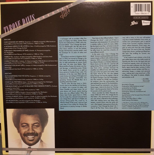 Tyrone Davis - Greatest Hits