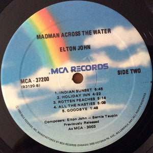 Elton John - Madman Across The Water Vinyl Record