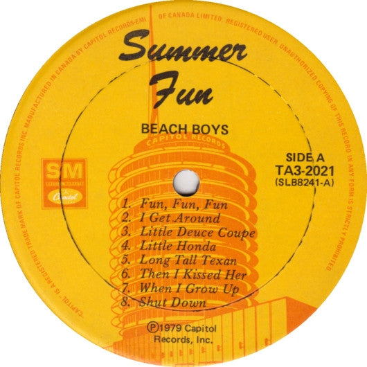 Beach Boys, The - Summer Fun - 1979