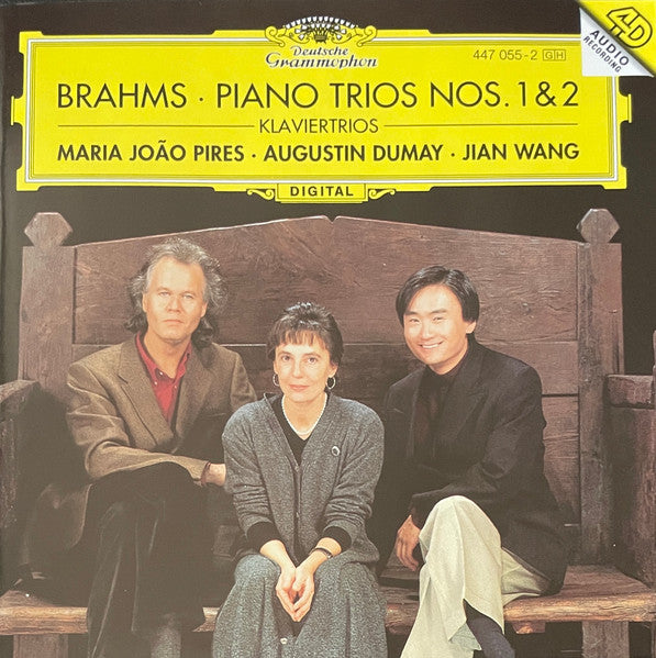 Johannes Brahms, Maria João Pires, Augustin Dumay, Jian Wang - Piano Trios Nos. 1 & 2 = Klaviertrios (CD) - 1996