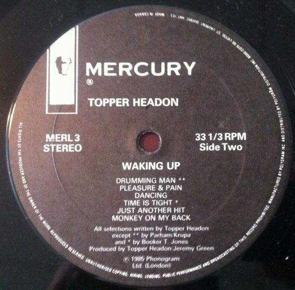 Topper Headon - Waking Up - 1985