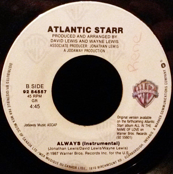 Atlantic Starr - Always