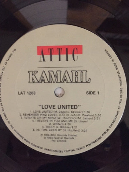 Kamahl - Love United
