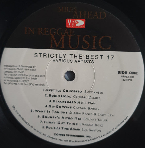 Various - Strictly The Best 17 - 1996