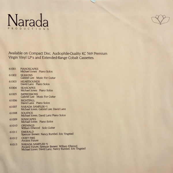 Narada Artists - Sampler #2 - 1986