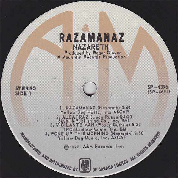 Nazareth - Razamanaz - 1973