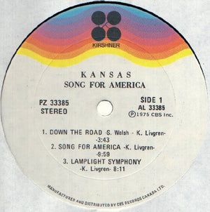 Kansas - Song For America -