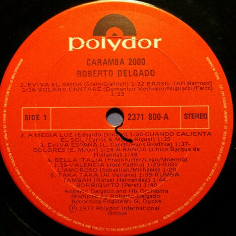 Roberto Delgado - Caramba 2000 - 1977