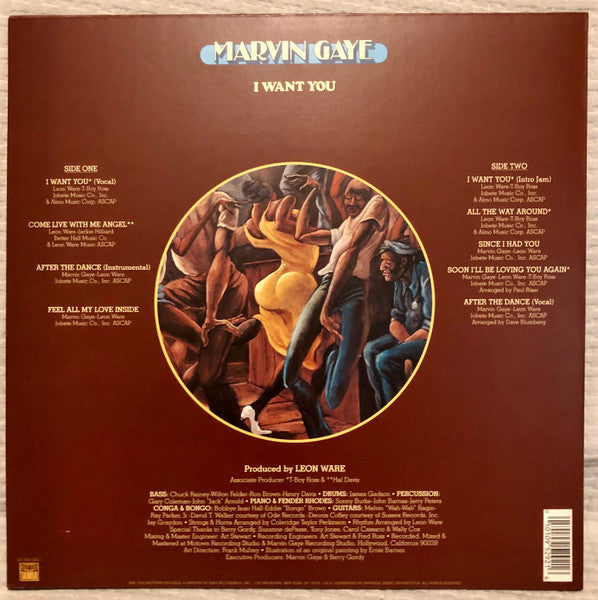 Marvin Gaye - I Want You Vinyl Record