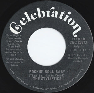 The Stylistics - Rockin' Roll Baby / Pieces