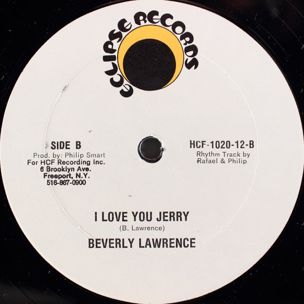 Beverly Lawrence - I Will Survive / I Love You Jerry