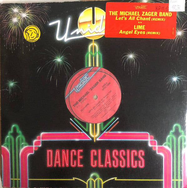 Michael Zager Band, The / Lime - Let's All Chant (87' Remix) / Angel Eyes - 1987