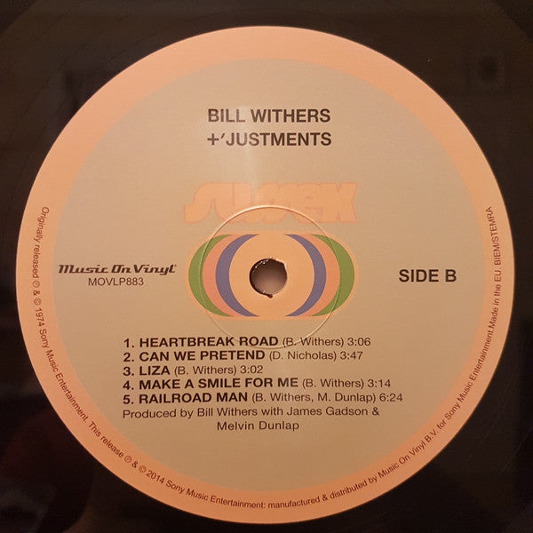 Bill Withers - +'Justments - 2014