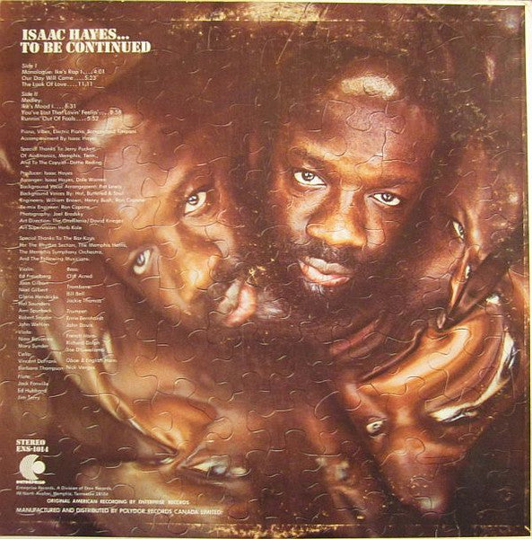 Isaac Hayes - ...To Be Continued