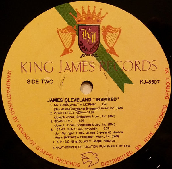 Rev. James Cleveland - Inspired