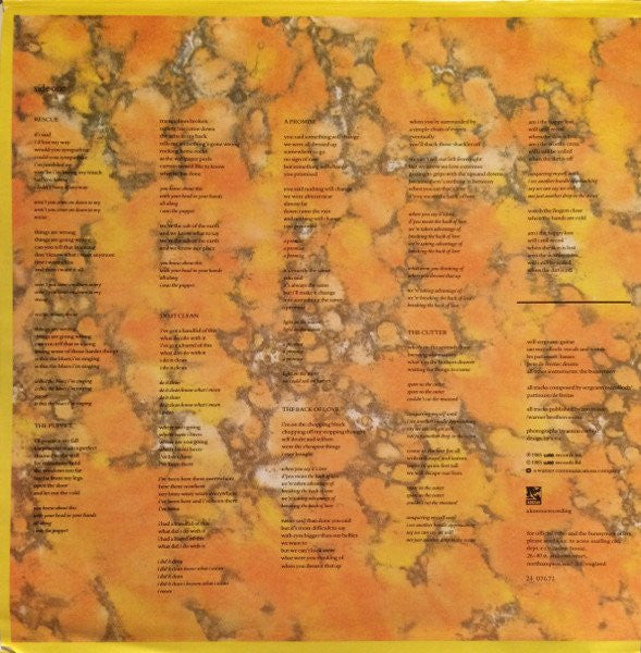 Echo & The Bunnymen - Songs To Learn & Sing - 1985