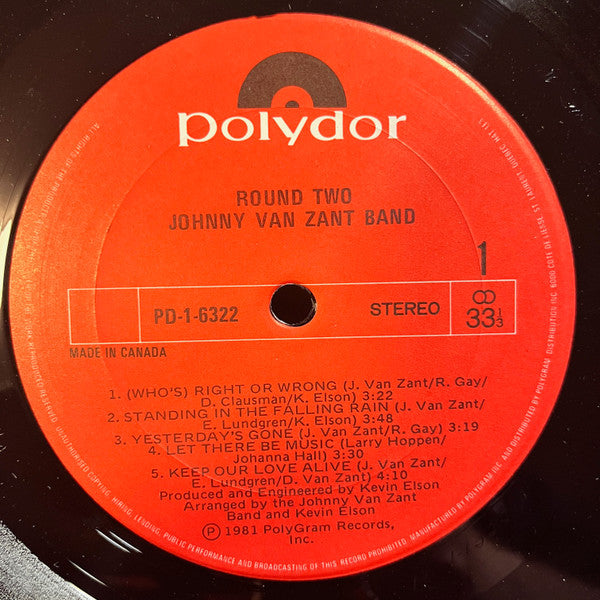 Johnny Van Zant Band - Round Two - 1981