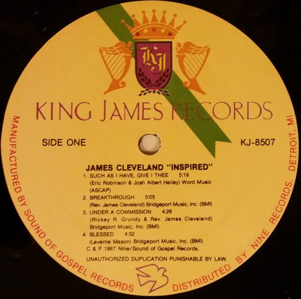 Rev. James Cleveland - Inspired