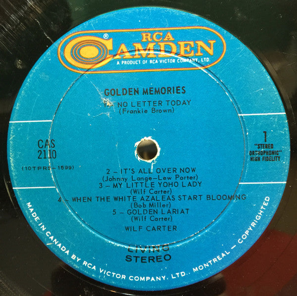 Wilf Carter - Golden Memories
