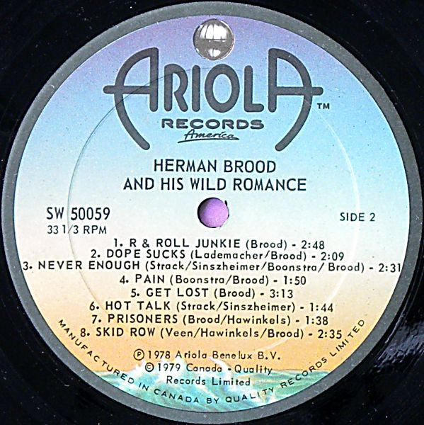 Herman Brood & His Wild Romance - Herman Brood & His Wild Romance