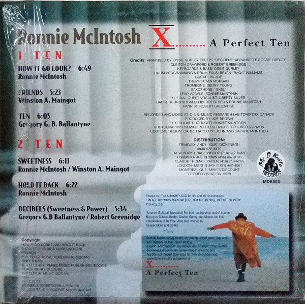 Ronnie McIntosh - X.......... A Perfect Ten - 1997