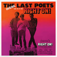 Last Poets, The - Right On! (Original Soundtrack) -