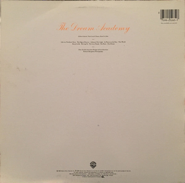 Dream Academy, The - The Dream Academy - 1985