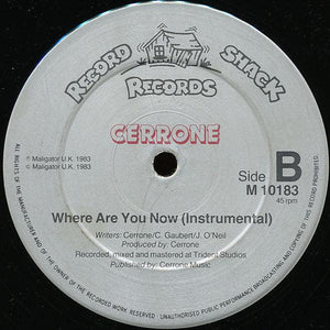 Cerrone - Where Are You Now 1983 - Quarantunes