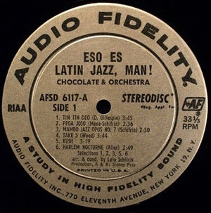 Antonio Diaz Mena - Eso Es Latin Jazz ...Man! - 1963