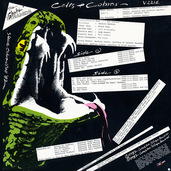 Shakin' Pyramids, The - Celts And Cobras - 1982