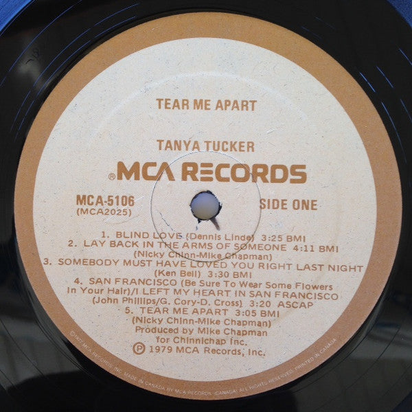 Tanya Tucker - Tear Me Apart