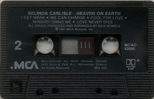 Belinda Carlisle - Heaven On Earth - 1987