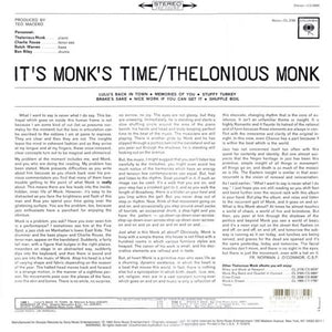 Thelonious Monk - It's Monk's Time Vinyl Record