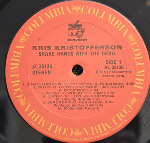 Kris Kristofferson - Shake Hands With The Devil