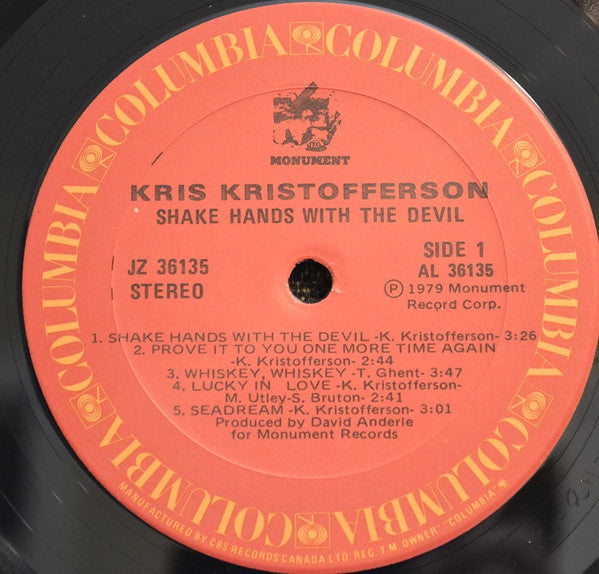 Kris Kristofferson - Shake Hands With The Devil