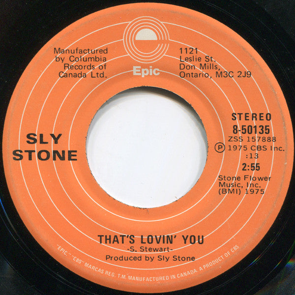 Sly Stone - I Get High On You - 1975