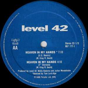 Level 42 - Heaven In My Hands 1988 - Quarantunes