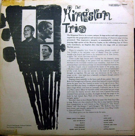 Kingston Trio - The Kingston Trio - 1958