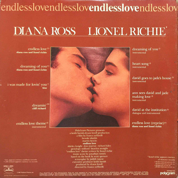 Various - Endless Love - 1981