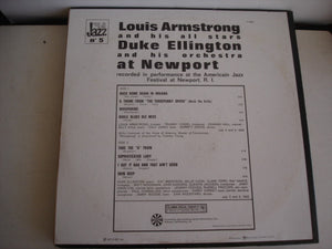 Louis Armstrong And His All-Stars / Duke Ellington And His Orchestra - At Newport - 1973