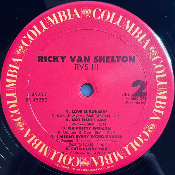 Ricky Van Shelton - RVS III - 1990
